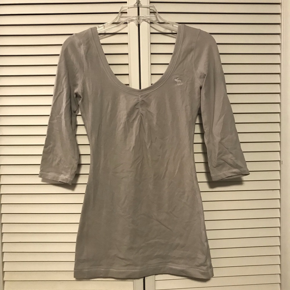 LAST CHANCE!! Abercrombie Low Cut Swoop Back Top